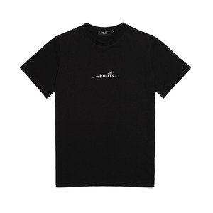 [데이라이프]DAYLIFE SMILE T-SHIRTS (BLACK) 반팔 반팔티 티셔츠