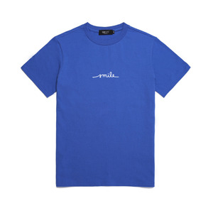 [데이라이프]DAYLIFE SMILE T-SHIRTS (BLUE) 반팔 반팔티 티셔츠