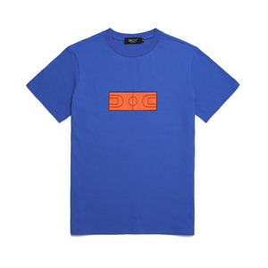 [데이라이프]DAYLIFE BASKETBALL BOXLOGO T-SHIRTS (BLUE) 반팔 반팔티 티셔츠