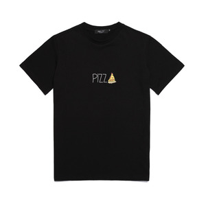 [데이라이프]DAYLIFE PIZZA PIE T-SHIRTS (BLACK) 반팔 반팔티 티셔츠