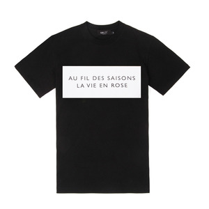 [데이라이프]DAYLIFE ROSE ROUND T (BLACK) 반팔 반팔티 티셔츠