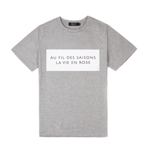 [데이라이프]DAYLIFE ROSE ROUND T (GRAY) 반팔 반팔티 티셔츠