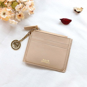 [D.LAB] 디랩 Coin simple card wallet  - beige