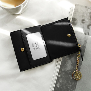 [D.LAB] 디랩 Coin name card wallet  - Black