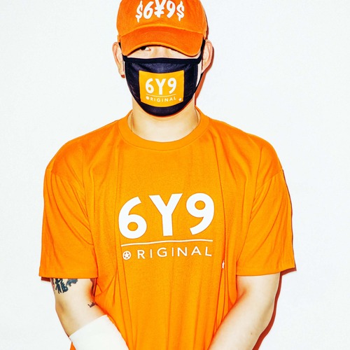 [식스와이나인] 6Y9original logo T Mfit orange