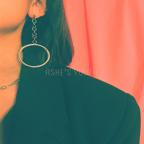 [ASHE CLIFF] 애쉬클리프 RING CHAIN POST EARRING