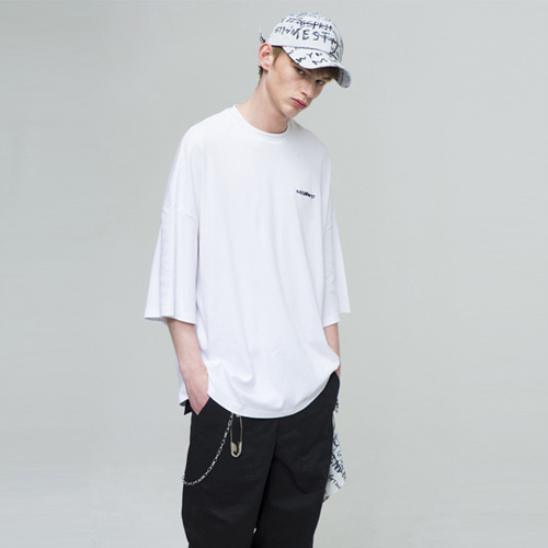 [THE GREATEST] 더그레이티스트 GT18SS04 OVERSIZE T-SHIRTS WH