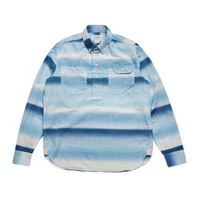[QUIETIST] 콰이어티스트 16 Gradation Pullover-Shirts blue