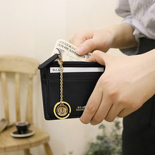 [D.LAB] 디랩 Coin simple card wallet  - Black