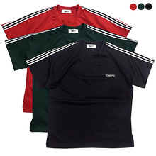 [GINGHAMBUS]깅엄버스 Retro Side Stripe T-shirt(3color)(unisex)