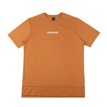 [EINEN] 아이넨 Peerless Doubleside 1/2 T-Shirts Brown