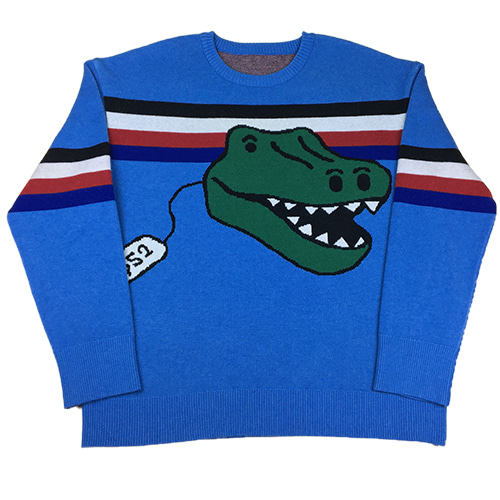 [MINU]마이누Dino Toy sweater[BLUE]