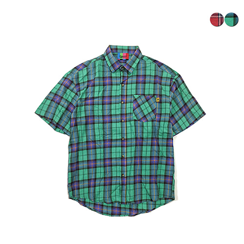 [GINGHAMBUS] 깅엄버스 Light Tartan Check Shirt(2color)(unisex)