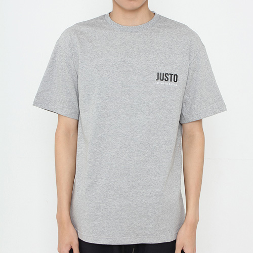 JUSTO POLICE ARREST T-SHIRTS[GRAY]